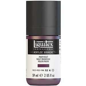 Liquitex 2059391 Professional Acrylic Gouache, acrylverf met gouache-eigenschappen, lichtecht, watervast - 59ml Fles, Prism Violet