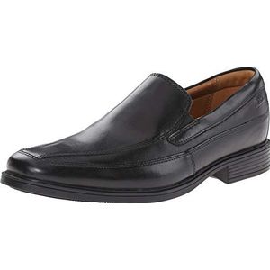 Clarks Kippfrei Loafer voor heren, Zwart leder, 9.5 UK Wide