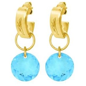 Ellen Kvam Classic Cut earrings - Light Blue