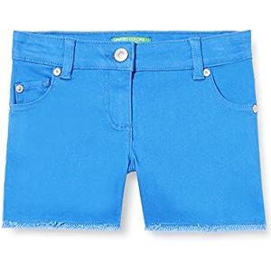 United Colors of Benetton (Z6ERJ) Shorts voor meisjes, Lichtblauw Intenso 08a, XS