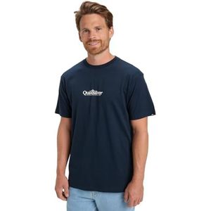 QUIKSILVER - Fineline - T-shirt - Marineblauw - Katoen