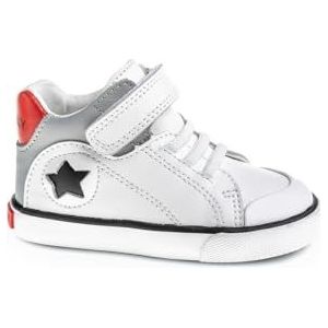 Pablosky Canvas 983307, modieuze laarzen, Wit, 21 EU