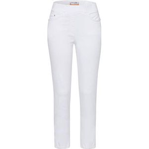 Raphaela by Brax Lavina Zomerse Dynamic Cotton Five-Pocket Broek voor dames, wit, 27W x 32L