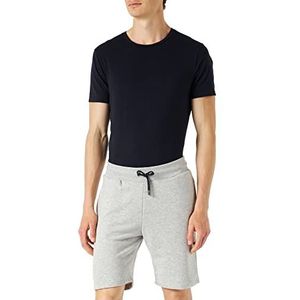 Mexx Heren Sweat Casual Shorts, Grijs Melee, XL