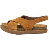 ART - 1710s Rhodes - Damessandalen - Toffee - Softlight Zool - Rubberen Zool - Verstelbare Sluiting
