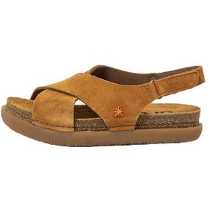 ART - 1710s Rhodes - Damessandalen - Toffee - Softlight Zool - Rubberen Zool - Verstelbare Sluiting