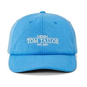 TOM TAILOR Denim Dames Logo Cap 1033075, 18395 - Rainy Sky Blue, ONESIZE