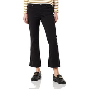 Armani Exchange J62 Flare Capri damesjeans, Zwart (zwart), 31