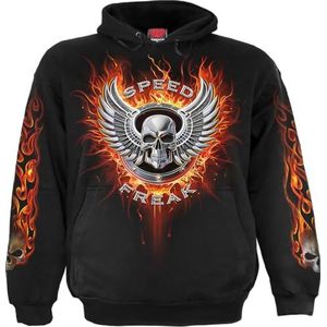 Spiral - Speed Freak - Hoody Zwart, Zwart, M