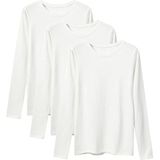 LiKing - 6151 - T-shirt - Wit - Verpakking van 3 stuks