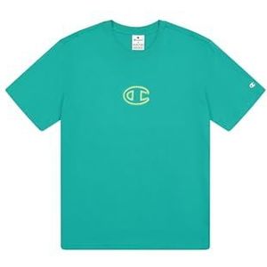 Champion Heren Legacy - grafisch T-shirt, groen (GS130), XXL, Groen (Gs130), XXL