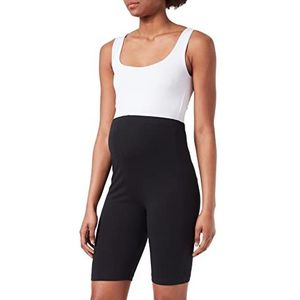 MAMA.LICIOUS Dames MLSANNI JRS BIKERSHORTS 2-P A. E. NOOS fietsshorts, zwart/pak: zwart, L