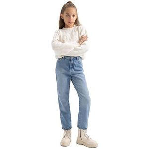 DeFacto Denim broek voor meisjes, blauw, 11-12 Jaar