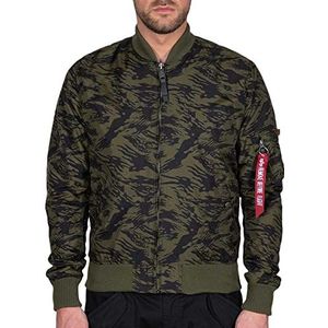 Bomberjack - Camouflage - Licht Gevoerd - Normale Pasvorm