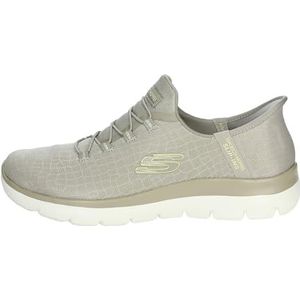 Skechers - Handsfree Slip-ins Summits - Sneaker - Taupe/Goud - Dames