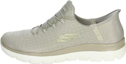 Skechers - Handsfree Slip-ins Summits - Sneaker - Taupe/Goud - Dames