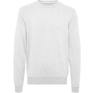 CASUAL FRIDAY Heren CFKarl LS Two Tone linnen Knit sweatshirt, 1545031/Chateau Gray Melange, M, 1545031/Chateau Gray Melange, M