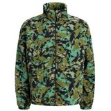 JACK & JONES Jorskin Teddy Full Zip Hn T25, zwart (pirate black), XL