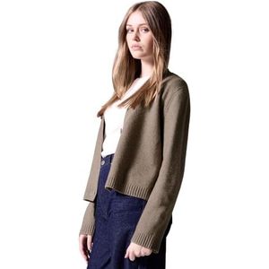 Street One Studio Basic vest, Mocha Kiss Mel., 38