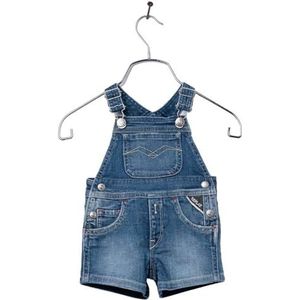 Replay Baby meisjes jeans tuinbroek shorts, 010, lichtblauw, 6 Maanden