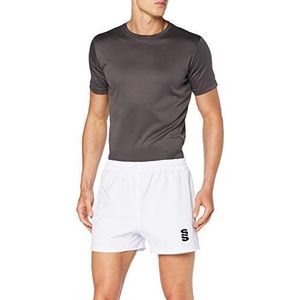 Surridge Sports Heren Rugby Shorts, Wit, X-Large