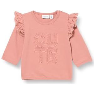 NBFBABETT LS Sweat UNB, Ash Rose, 68 cm