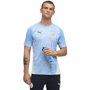 PUMA - Manchester City - Trainingsshirt - Lichtblauw Wit - 2025-2026