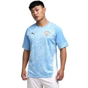 PUMA - Manchester City - Trainingsshirt - Lichtblauw Wit - 2025-2026