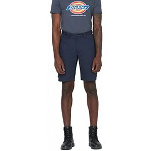 VF Dickies UK Heren Lead in Flex Short Marineblauw, 40W