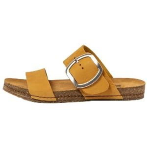 Art 0175 Creta, platte damessandalen, honey, maat 38, Honing, 38 EU