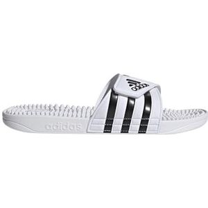 adidas Uniseks-Volwassen ADILETTE SHOWER, Cloud White/Core Black/Cloud White, 54 EU