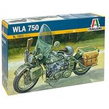Italeri 510007401-1:9 WLA 750 US Military Motorcycles, Motorfiets