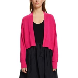 ESPRIT Gebreide damesjas, 660/roze fuchsia., XS