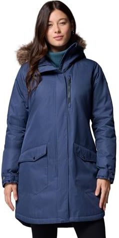 Columbia - Suttle Mountain - Lange Jas - Blauw - Vrouw