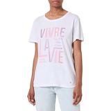 KEYLARGO Dames T-shirt WT LA Vie Round, wit (1000), XS