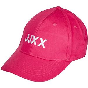 JACK & JONES Jjxx Jxbasic Big Logo Baseball Noos Cap voor dames, Heldere roos/detail:/groot logo op de voorkant, Eén maat