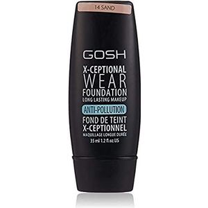 Gosh X-Ceptional Wear Foundation langhoudende make-up #14 -Sand 50 ml