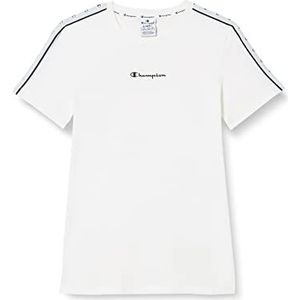 Champion Legacy Tape 2.0 S/S T-shirt, wit, XS voor dames
