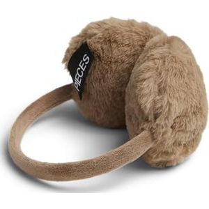 PIECES Pcjeanel Earmuffs Bc, silver mink, Eén maat