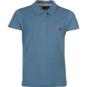 HKM Claire Poloshirt voor kinderen Rookblauw 134/140