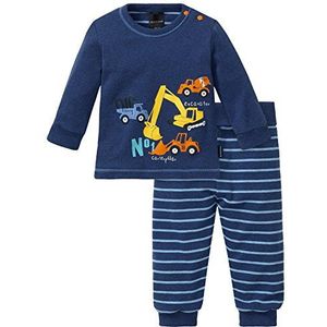 Schiesser Pyjama voor jongens, blauw (blauw gemêleerd). 806), 3-6 Maanden