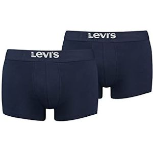 Levi's Heren Trunk Ondergoed (set van 2), duurzaam marineblauw, M