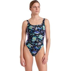 ARENA Fun Planet Badpak U Back One Piece Zwempak Dames (1 stuk)