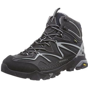 Merrell CAPRA MID SPORT GTX Trekking- en wandelschoenen voor heren, Zwart Black Wild Dove, 44.5 EU