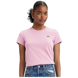 Levi's Perfect Tee T-Shirt dames, Pink Lavender, XXS