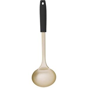 Salter BW11131EU7 Olympus Collection Ladle, Long-Lasting Stainless Steel Soup Spoon Kitchen Utensil, Hanging Hook, Easy-Clean, Metal Multifunctional Cooking Tool For Stews, Sauces, Punchbowls, Gold