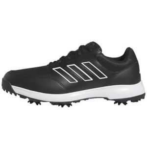 adidas Tech Response 3.0 brede golfsneakers voor heren, Core Black Core Zwart Ftwr Wit, 45 1/3 EU