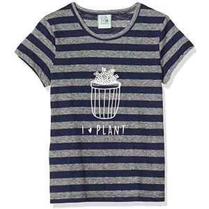 igi T-shirt met korte mouwen voor jongens, Meerkleurig (Denim/Grey Stripes St), 92/98 cm(2-3 Jaren)