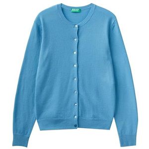 United Colors of Benetton Koreaans shirt M/L, lichtblauw 0R9, S