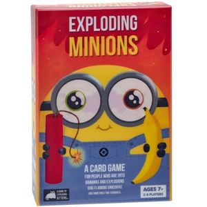 Exploding Minions by Exploding Kittens - Card Games for Adults Teens & Kids - Fun Family Games - A Russian Roulette Card Game
